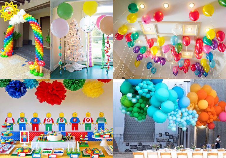 MODERN BALLON/ FLORAL DECORATION